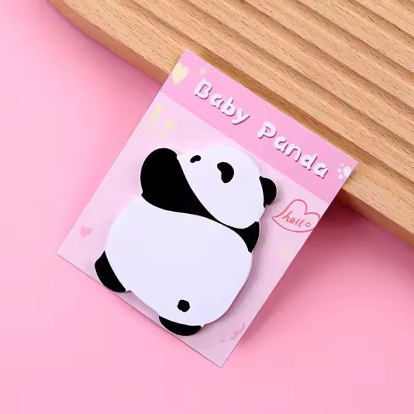 Baby Panda Stickey Notes Pink